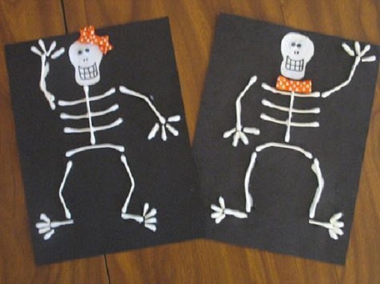 Halloween Skeleton Craft