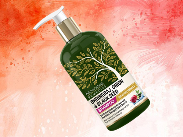 Morpheme Remedies Bhringraj, Onion & Black Seed Hair Shampoo