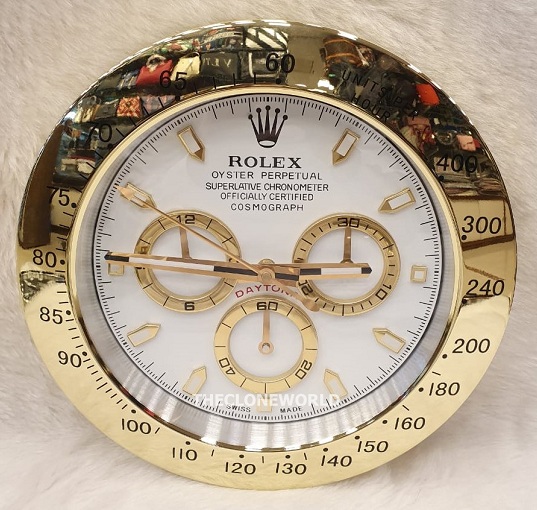 Rolex Gold Wall Clock