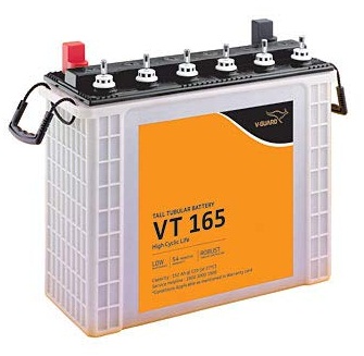 V Guard Vt165 152ah Tall Inverter Battery