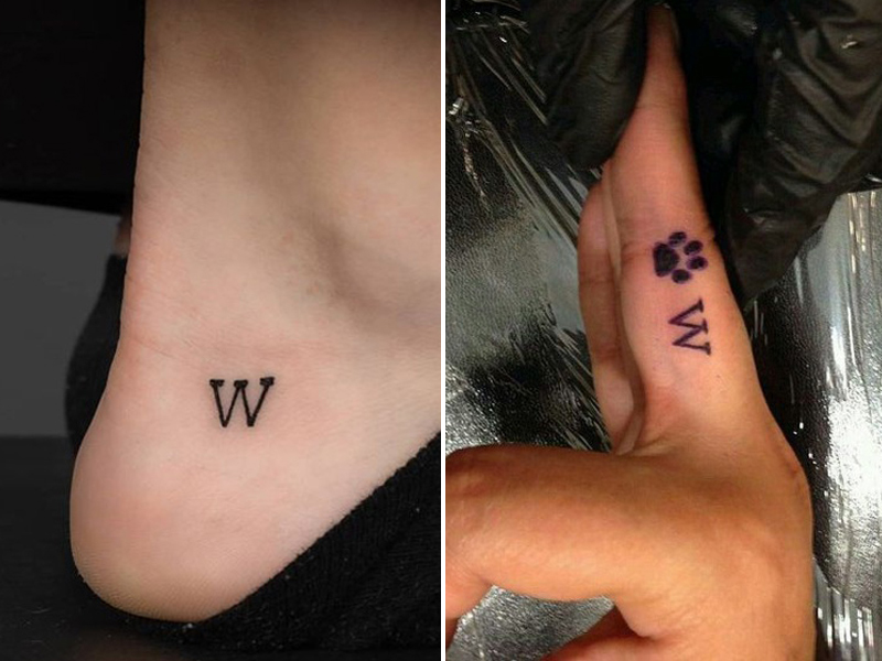 16 Beautiful W Letter Tattoo Designs 2023 | Styles At Life