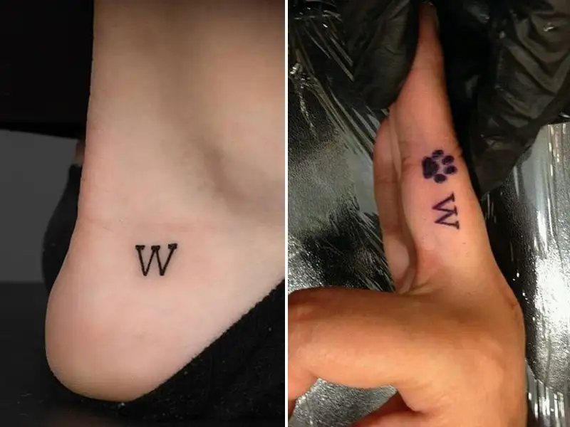 16 Beautiful W Letter Tattoo Designs 2023  Styles At Life
