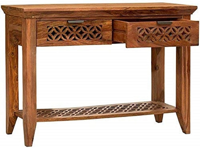 Wood stage Sheesham Wood Console Table
