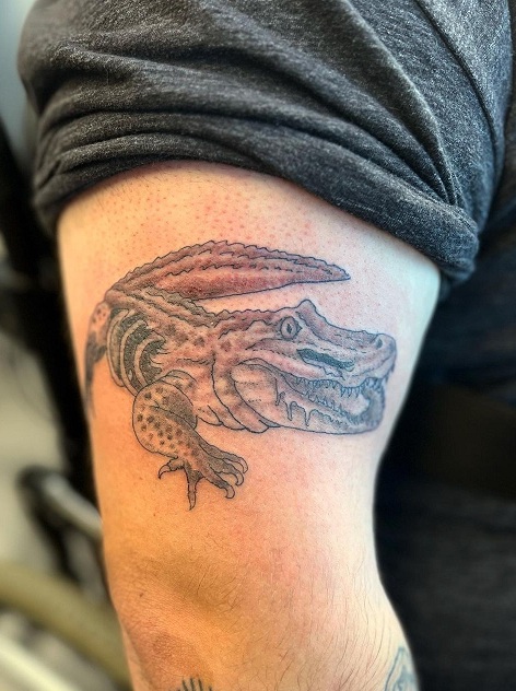 Alligator Tattoo.