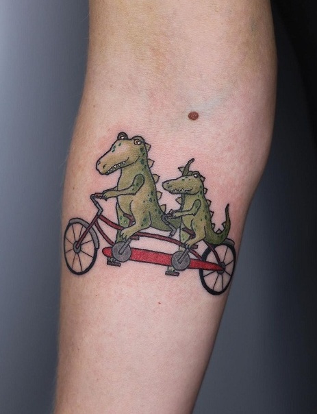 Alligator Tattoo Carton