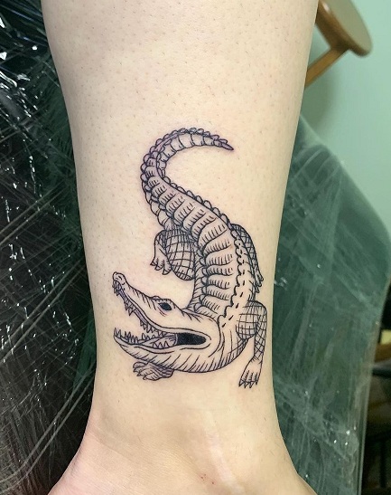 Alligator Tattoo Designs