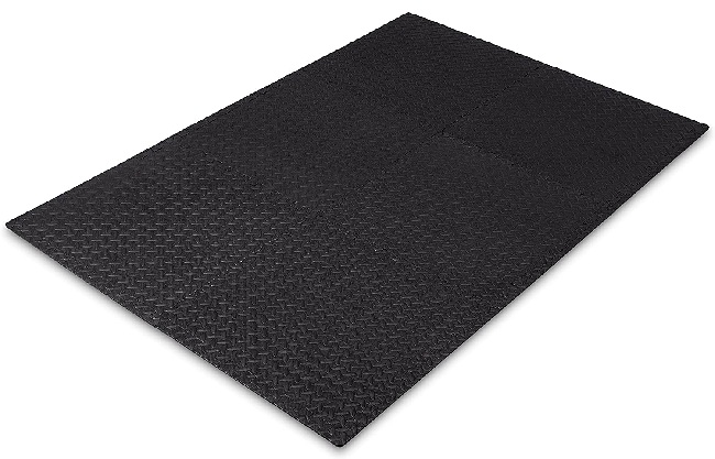 Amazon Basics Foam Interlocking Exercise Gym Floor Mat Tiles