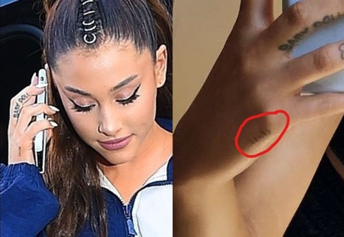 Ariana Grande Lumus Tattoo