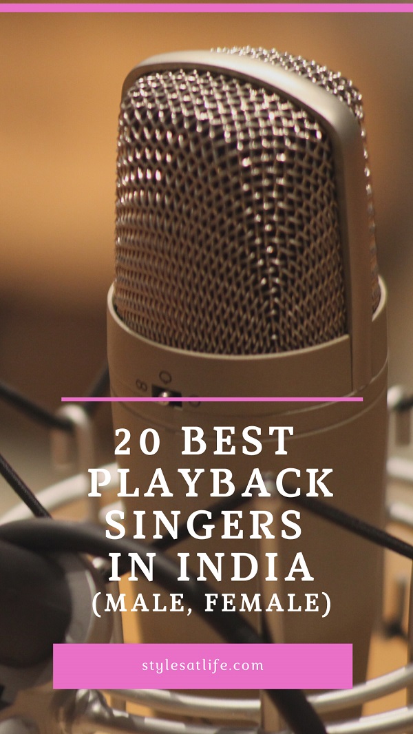 Best Male And Female Playback Singers In India