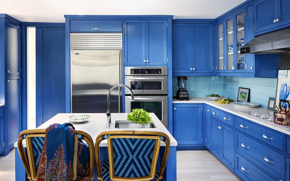 Blue Kitchen Colour Design