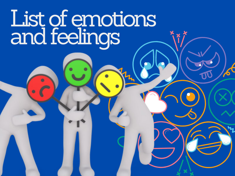 Different Types Of Feelings With Definitions