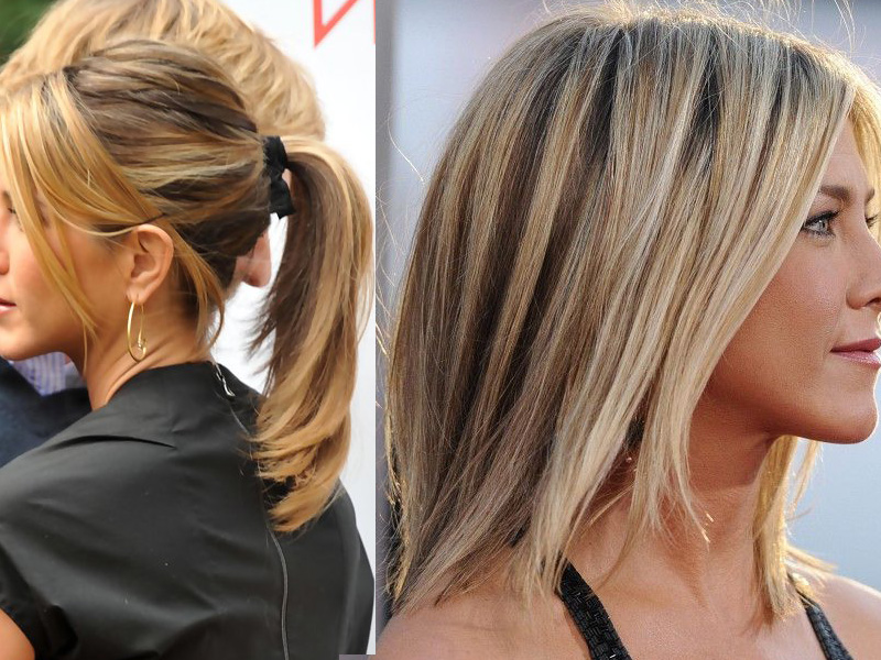 Hairstyles Of Actress Jennifer Aniston