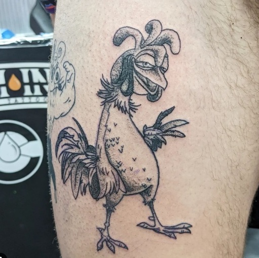 Humorous Tattoo On The Arm