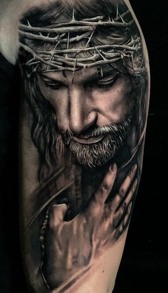Jesus christ tattoo