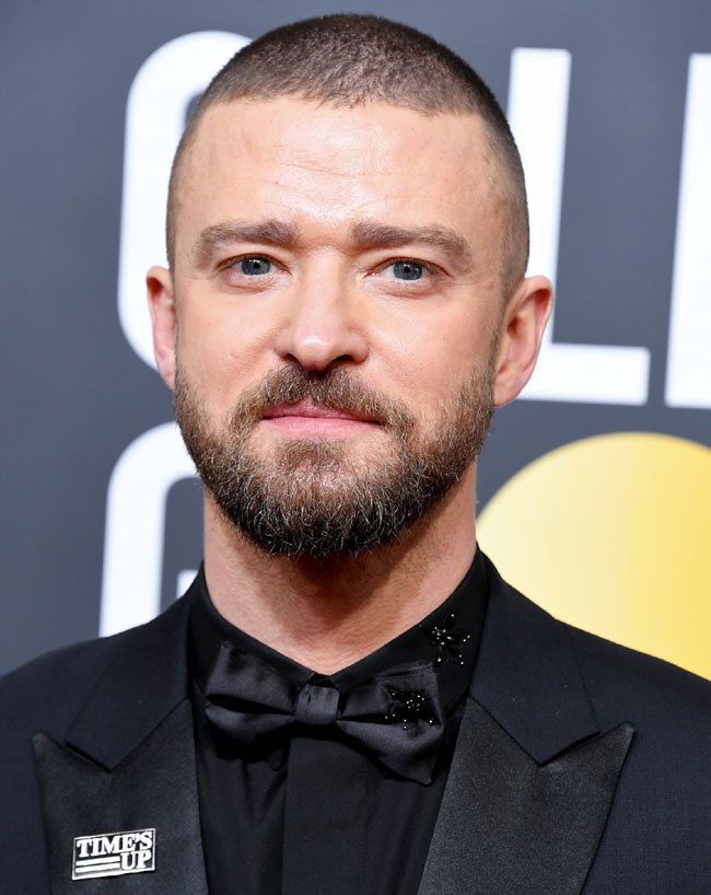 Justin Timberlake Buzz Cut