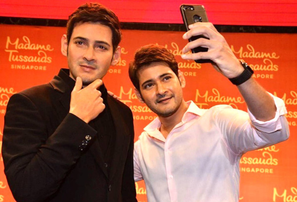 South indian actor mahesh babu Wax Statue in madame tussauds