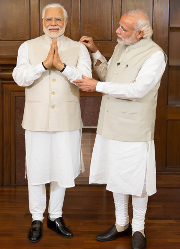 Prime Minister of india wax figuare