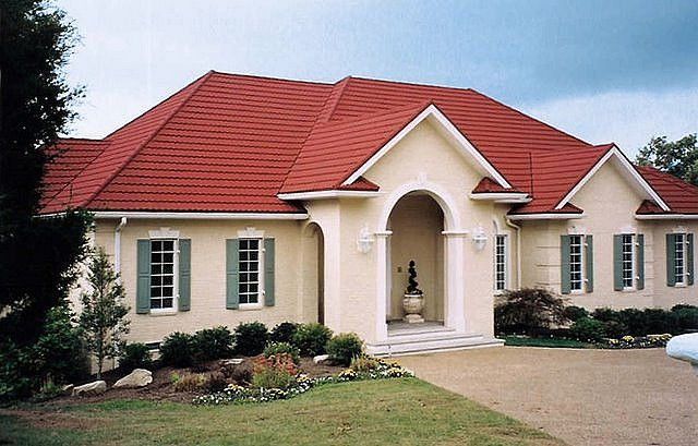20 Best Colour Combinations For House, Red Tile Roof House Colors