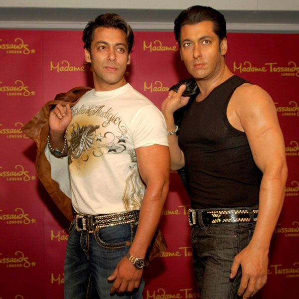 Wax statue in London of Bollywood stars