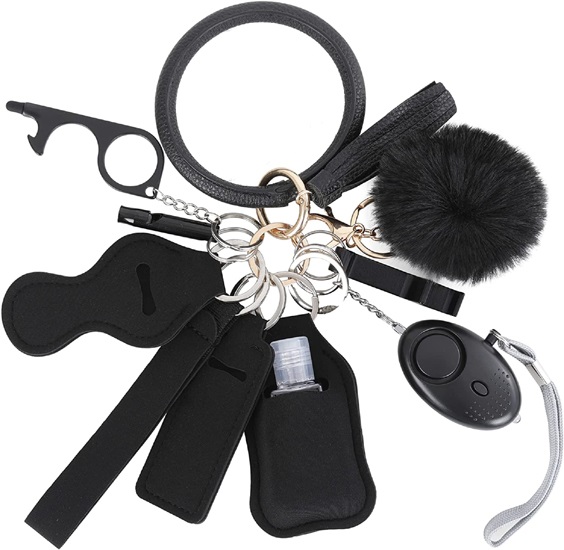 Scypherx Safety Keychain Kit for Girls and Kids
