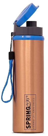 Springway Pure Copper Water Bottle 8