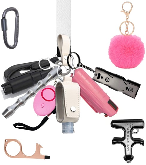 Women’s Portable Safety Keychain Set