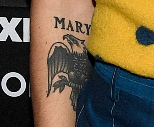 Harry Styles Eagle Tattoo