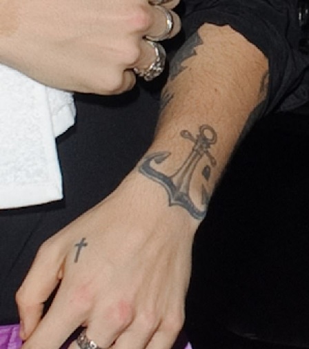 Harry Styles Wrist Tattoo