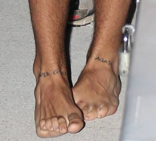 Harry Styles Ankle Tattoo