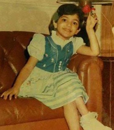 tollywood heroines childhood photo