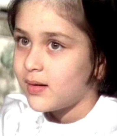 hindi actress childhood