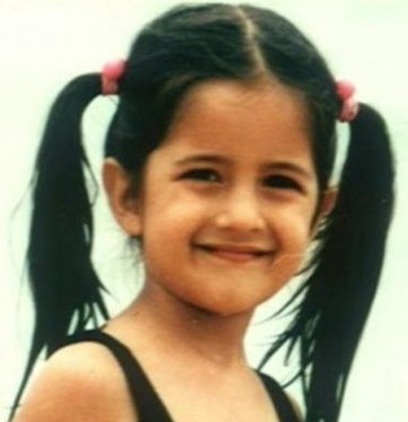 hindi actress Katrina Kaif Childhood Pic