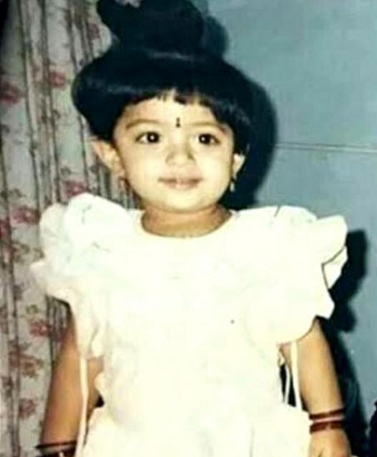 Kannada beauty Rashmika Mandanna Childhood Photos