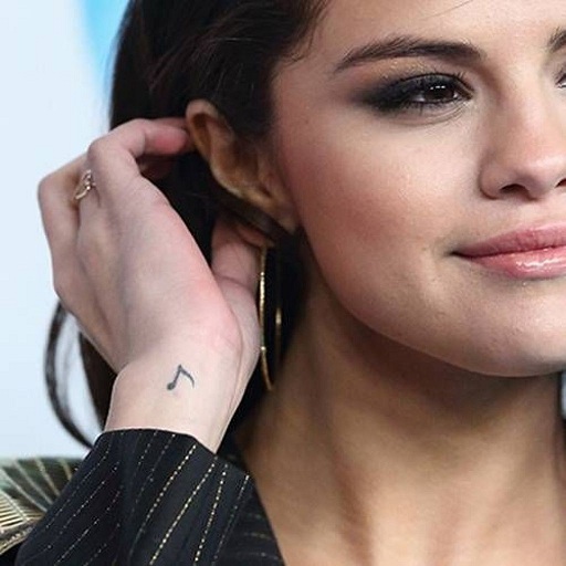 Selena Gomez Music Tattoo