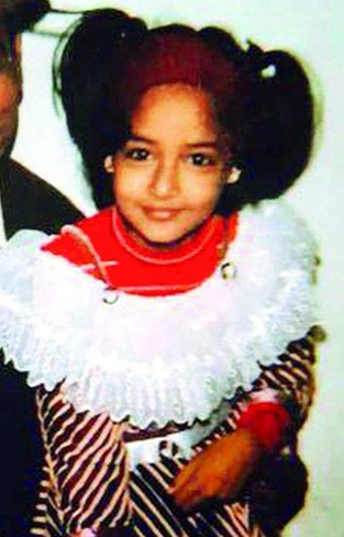 Kannada actress Shanvi Srivastava Childhood Photos