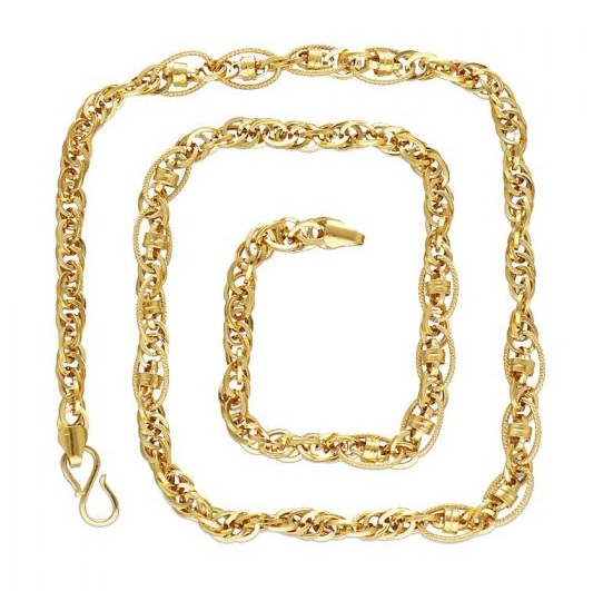 15 Gms Gold Chain For Men