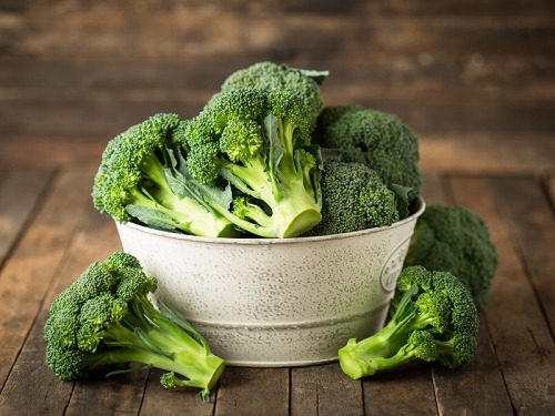 Broccoli - biotin rich vegetables