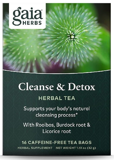Gaia herbs cleanse and detox herbal tea