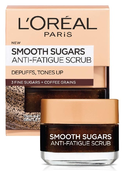 L’Oreal Paris Smooth Sugars Scrub with Kona Coffee