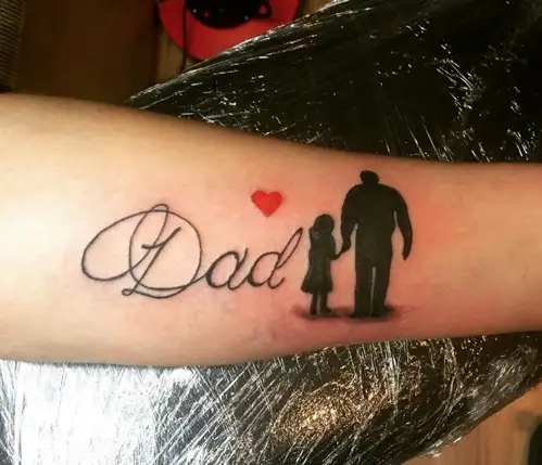 Papa Tattoo  Tattoos for daughters Girly tattoos Tattoos