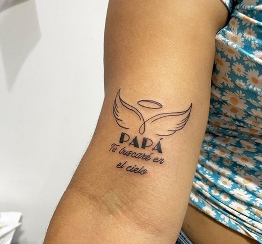 Aai Dada name tattoo  YouTube