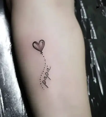 Anisha Singh Rajput on Instagram papa tattoo papatattoo butterfly  colorful tattoo life love instatattoo tattooartist tattooedgirls  tattoomodel tattoolovers