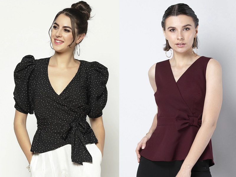 15 Stylish Designs Of V Neck Tops For Stunning Look
