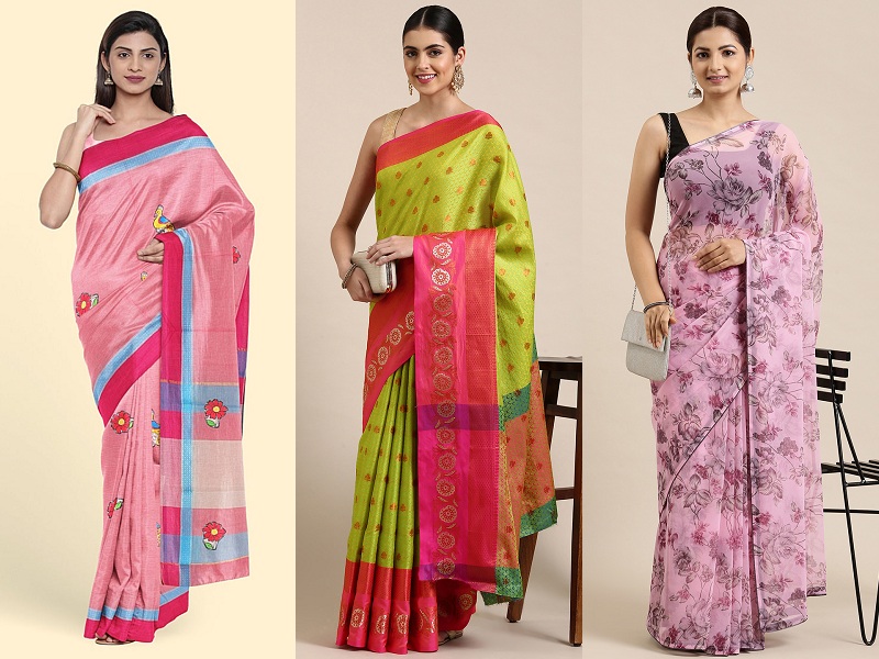 9 New Collection Of Pothys Sarees In 2022 With Pictures