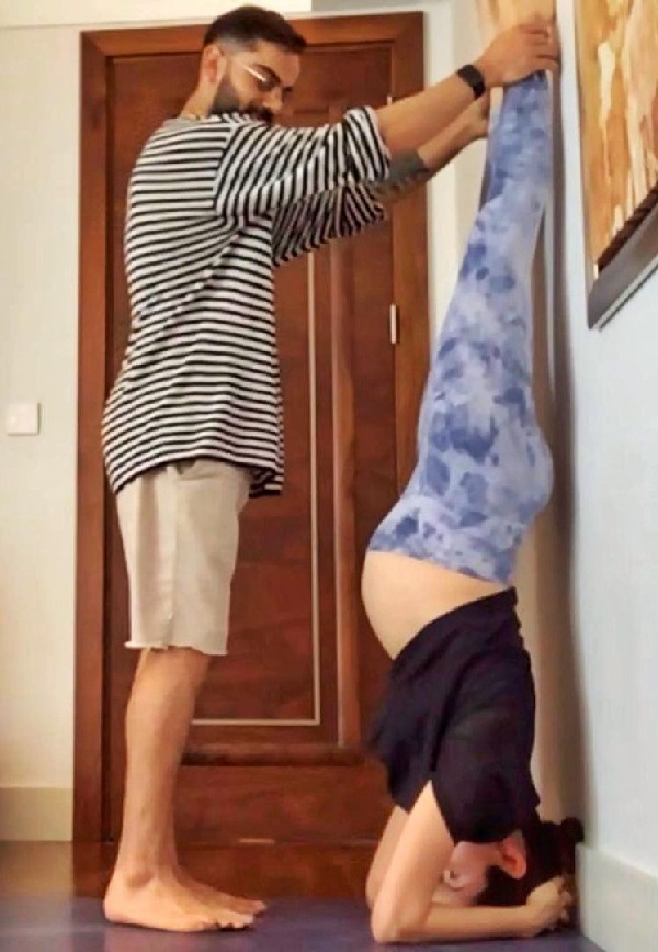 yoga exercises actress
