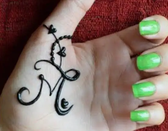 Love henna tattoo Lovers mehndi tattoo design Heart shape henna tattoo by  looking morden  video Dailymotion