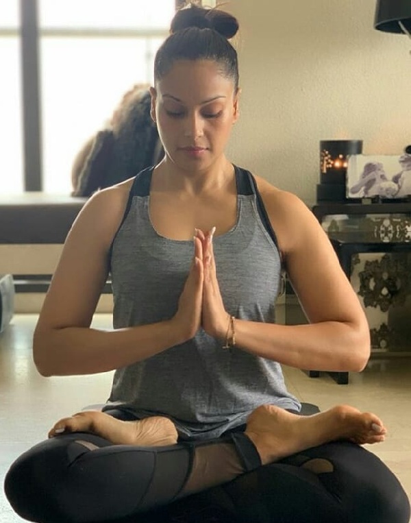 yoga fitness actress
