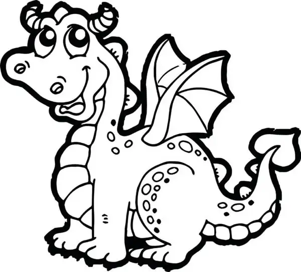 15 Cute Dragon Coloring Sheets for Kids of all Ages Love!
