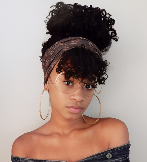 Curly Black Hairstyles 10