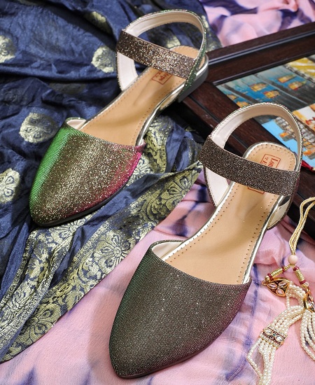 Embellished Ballerina Flats Shoes